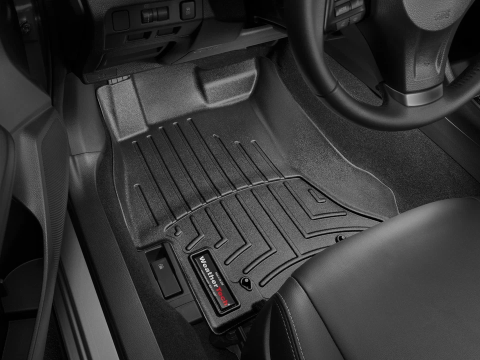 WeatherTech FloorLiner for 2016-2017 Subaru Crosstrek - 1st Row, Black - Image 2 of 4