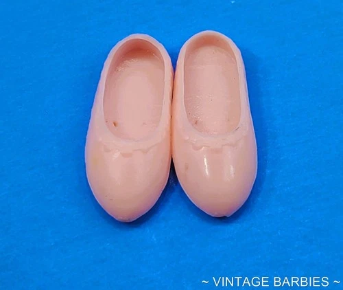 RARE Vintage Ideal Tammy / Pepper Doll Bed Time #9403 Pink Shoes ~ 1960's