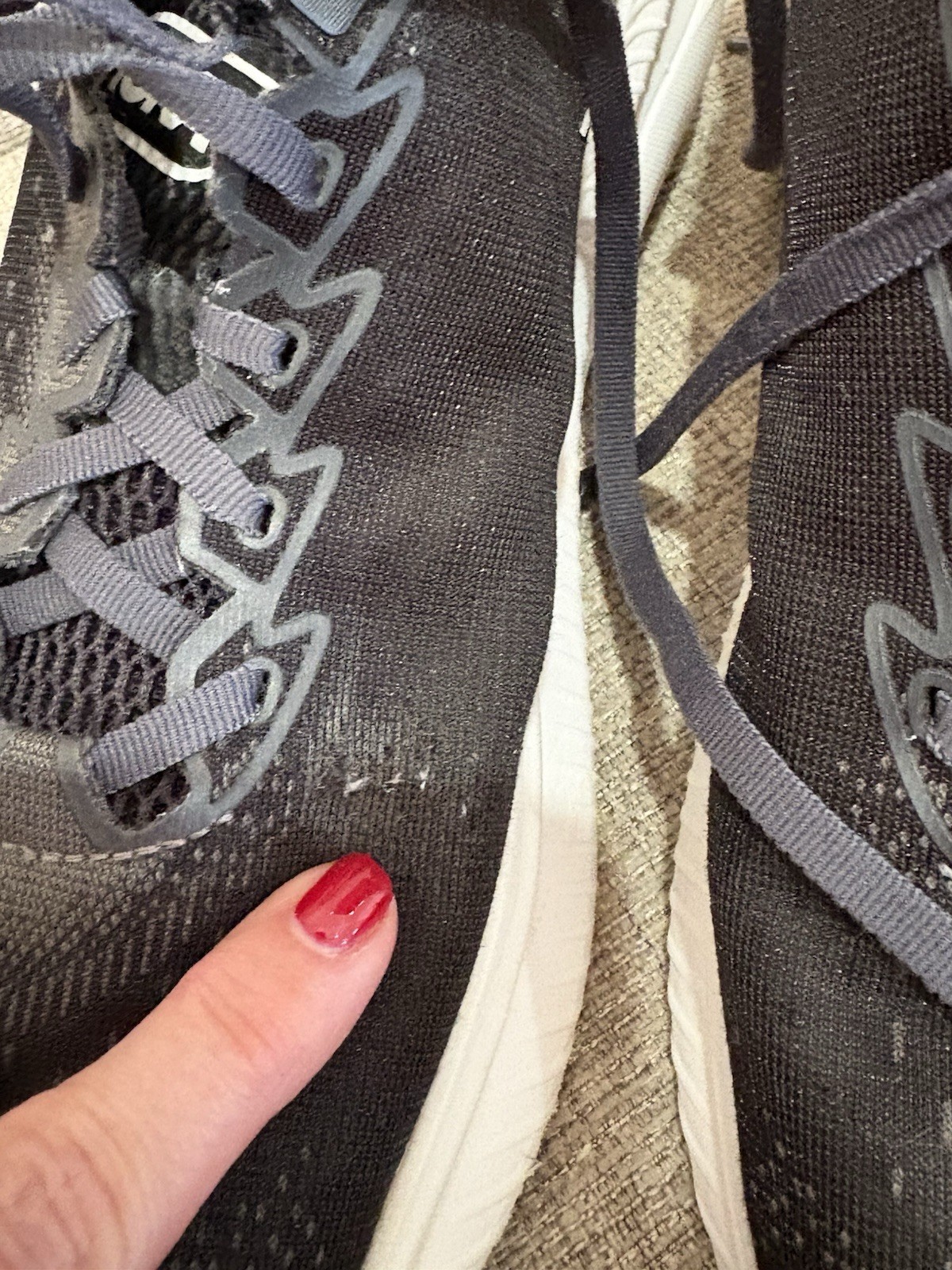 Men’s Hoka Mach 6 Performance Road Running Shoes Black Size 10D thumbnail 9