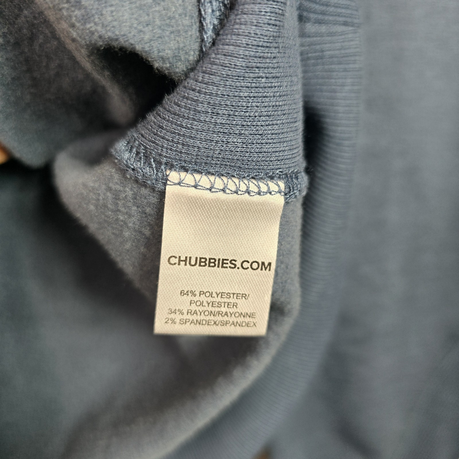 Chubbies Sweatshirt Mens XL Blue Soft Pullover Crewneck Sweater