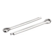 Split Cotter Pin, 4mm x 40mm 316 Stainless Steel Clip Fastener Fitting 8Pcs