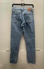 Levi's 501 Mens Blue Denim 5-Pocket Design Straight Leg Jeans Size W26 L30 — photo 2