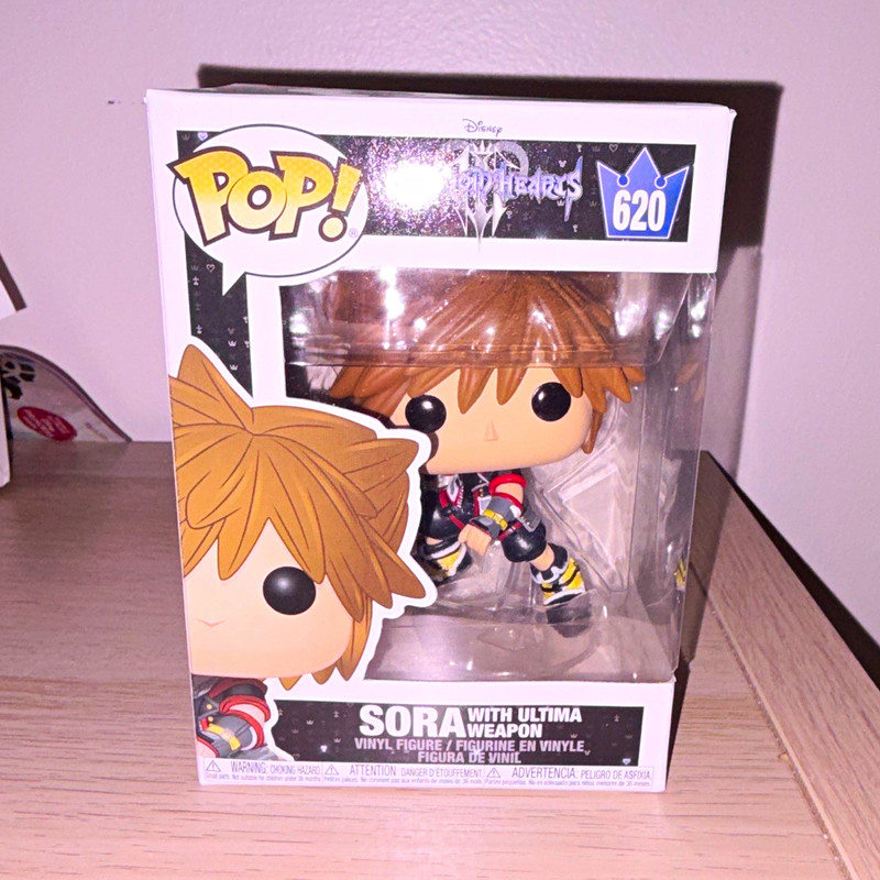 Funko Pop! Vinyl Sora w/ Ultima Weapon #620 Disney Kingdom Hearts Figure