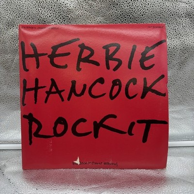 Herbie Hancock Rockit 1983 Columbia 44-03978 Pitman 2 mixes 12'' Single NEAR MINT