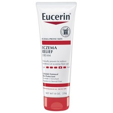 Eucerin Eczema Relief Body Cream 8Oz 24 Hour Hydration Fragrance Free Moisture