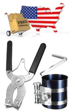 3pcs Piston Ring Installer Tool Set Plier Compressor Expander Clamp for Engine
