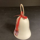 Vintage 1999 DeGrazia Christmas Bell Ornament Bisque Madonna with Children  — photo 3