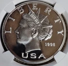 Norfed 1998/1999 Double Date, Choice Proof Condition In Capsule.