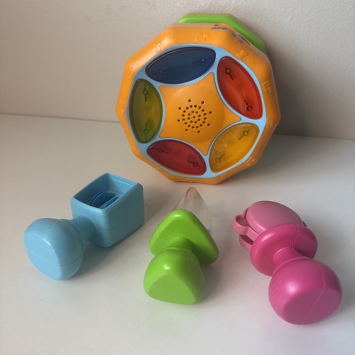 Little First Act Discovery Crawl N Go Drum Music Toy Works Used Light Sounds