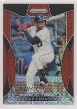 2019 Panini Prizm Tier III Red Mojo Prizm 67/299 Johan Camargo #273 0d4