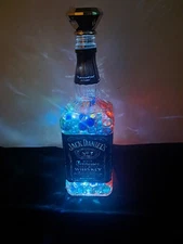 Solar Powered Jack Daniels Tennessee Whisky Lamp/ Light