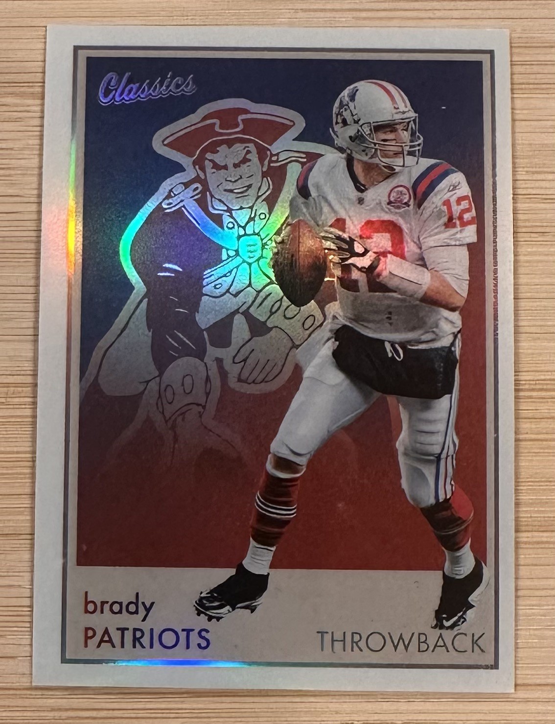 Tom Brady 2022 Classics Team Colors Throwback Edition