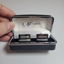 Cuff-Daddy Groom Cufflinks Wedding Gift Boxed Set