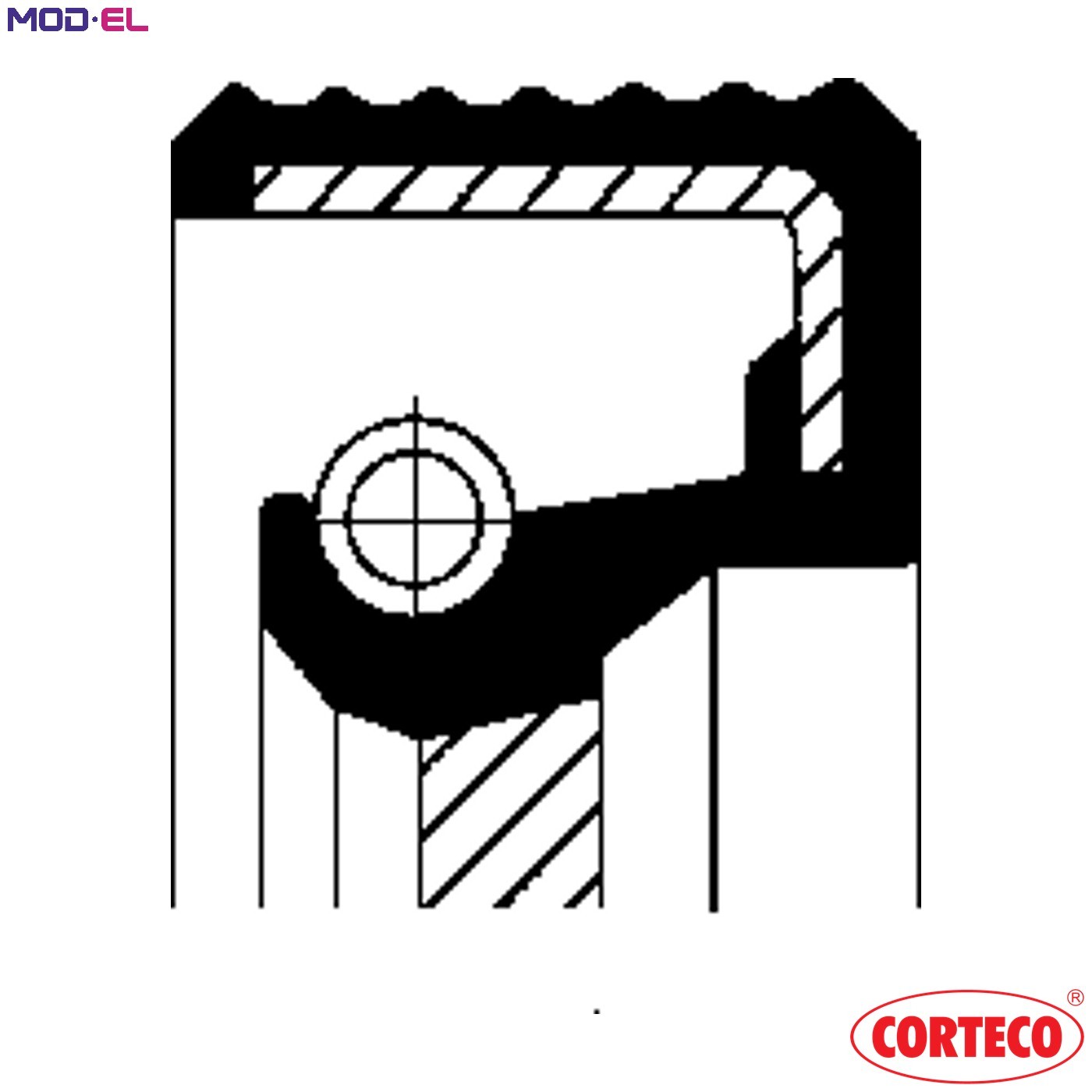 SHAFT SEAL CRANKSHAFT 20034613B FOR FIAT DUCATO/Platform/Chassis/Van/Bus 2.3L