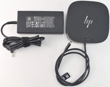 HP 4K USB-C/A Universal Dock G2 With AC Adapter