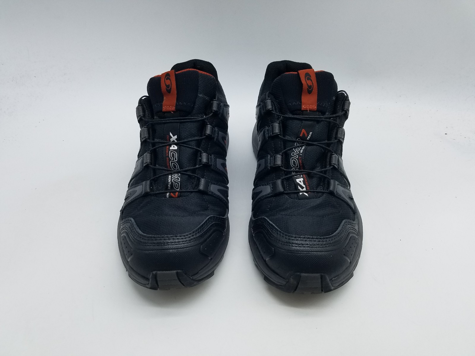 Scarpe da trail running Salomon XA Comp 7 CS da uomo taglia 8 impermeabili nere