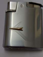 Ronson Varaflame Gold Arrow Cigarette Lighter 