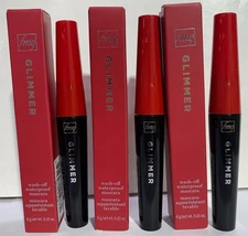 Avon fmg Glimmer WASH OFF WATERPROOF Mascara BLACK New in Box (Pack of 3)