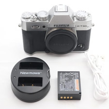 Fujifilm X-T30 26.1MP Mirrorless SLR Digital Camera Body Silver From Japan Used