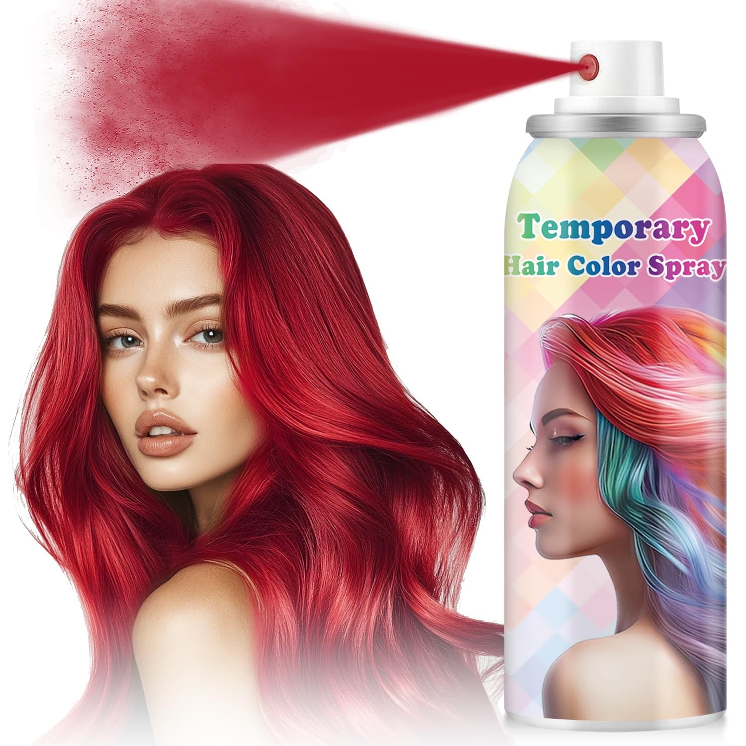 Spray For Women And Kids, Temporary Fired Red ...