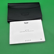 2024 Cadillac XT4 Owners Manual with Case AWD Luxury Premium 