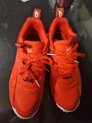 Size 9.5 - adidas Dame Certified EXTPLY 2.0 bright red