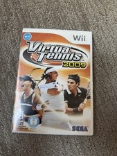 Nintendo Wii Virtua Tennis 2009, Featuring Nadal, Sharapova, And Federer