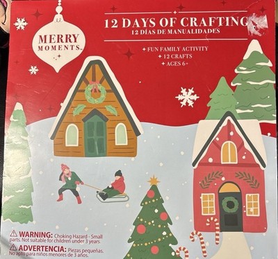 Aldi Exclusive 2025 Holiday 12 Days of Crafting Fun Family Activity Projects NIB