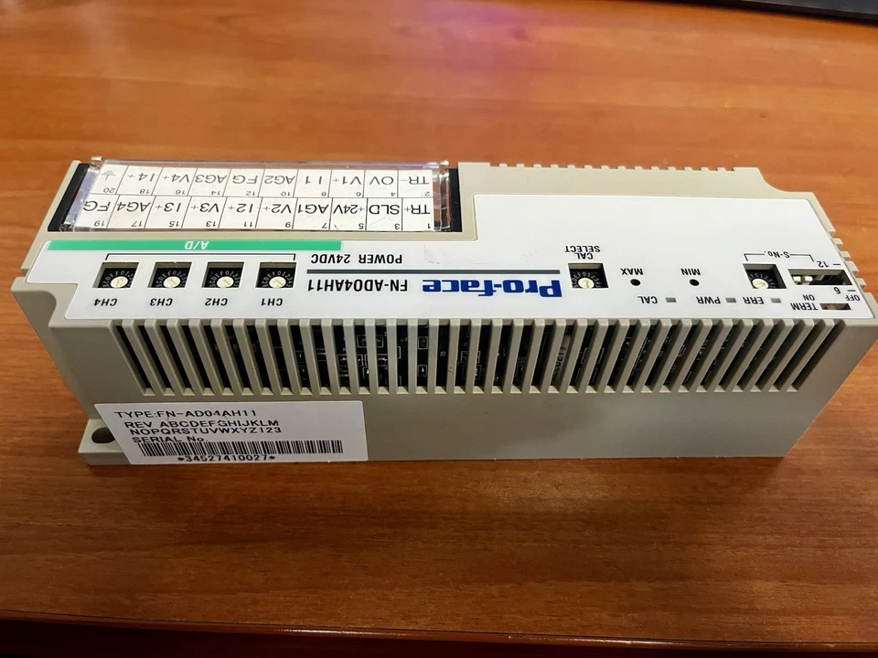 Pro-Face FN-AD04AH11 4-Channel Analog Input Unit 24VDC -USA seller Fast Shipping - Image 3 of 3
