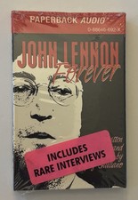 JOHN LENNON FOREVER PAPERBACK AUDIO CASSETTE TAPE 1994 RARE BRAND NEW SEALED