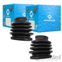 2X Metalcaucho Achsmanschetten Satz Getriebeseitig Passend FüR Fiat Regata Seice
