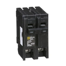 Square D by Schneider Electric Homeline 125 Amp Mini Circuit Breaker, 2 Pole, 1