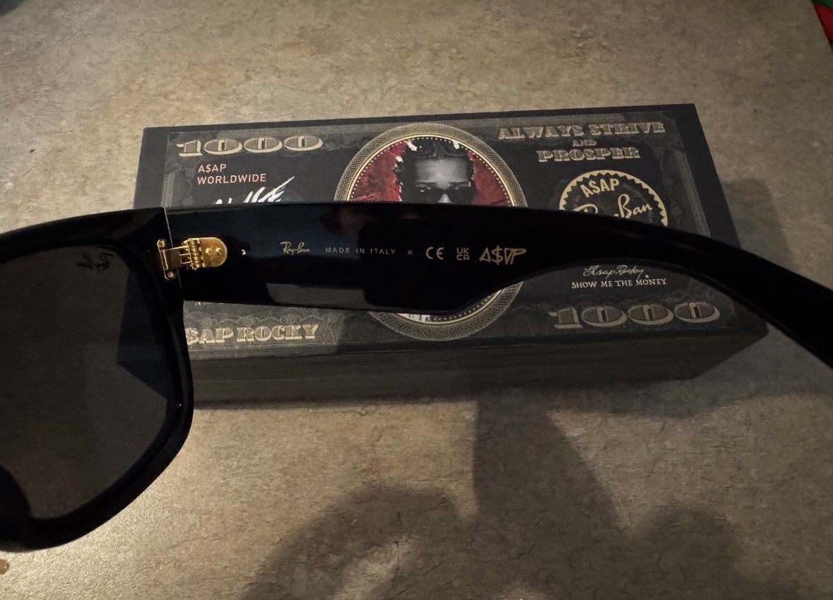 小物 Ray-Ban A$AP Rocky RB0840 S F 6826/J5 Ray-Ban Mega Wayfarer ASAP Rocky RB 0840S (6826J5