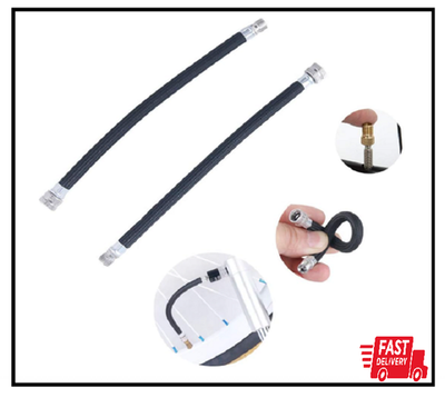 #ad Air Pump Inflator Extension Hose High Pressure Schrader Valve for Black $7.58