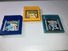 New ListingPokémon Yellow, Blue & Crystal Versions Game Boy Cartridges Lot Pre-Owned.