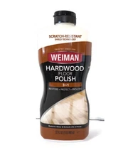 Weiman Wood Floor Polish and Restorer - 32 Ounce - High-Traffic Hardwood Floor