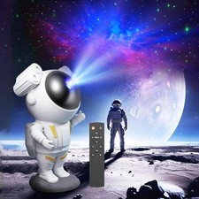Wiedalk Astronaut Projektor K990 LED Sternenhimmel Projektor Galaxie Nachtlicht