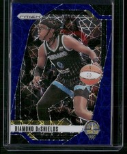 2024 Panini Prizm WNBA #8 Diamond DeShields Blue Velocity Prizms