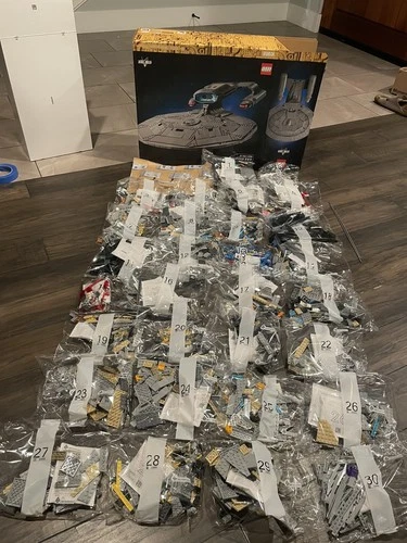 LEGO Star Trek Next Generation Icons Set 3600+ pcs SEALED BAGS