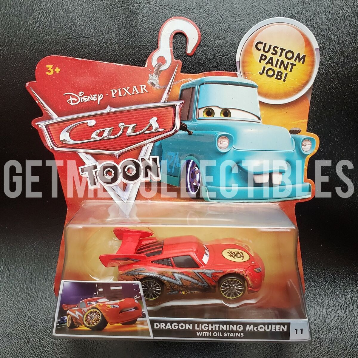 DISNEY PIXAR CARS TOON DRAGON LIGHTNING MCQUEEN OIL STAINS DISNEY PIXAR CARS TOON DRAGON LIGHTNING MCQUEEN OIL STAINS