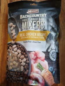 merrick backcountry freeze dried raw