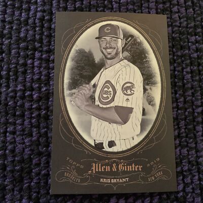 2019 Topps Allen & Ginter - Cabinet Boxloaders Kris Bryant #BL-1