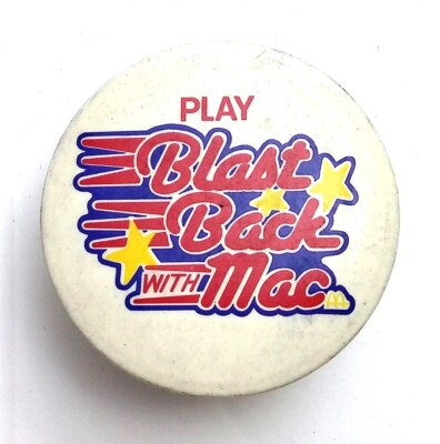 Vintage McDonald's Blast Back with Mac Button Pin - Retro Advertising Collectibl