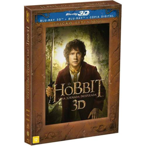 Blu-ray 3D El Hobbit Un viaje inesperado Edición extendida [5-DiscSet] Digipak - Imagen 1 de 2