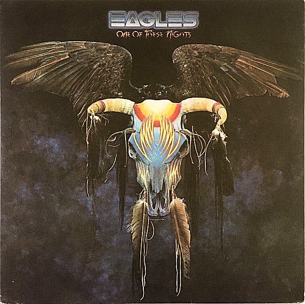 EAGLES "ONE OF THESE NIGHTS" PREMIUM QUALITY USED LP (NM/EX)