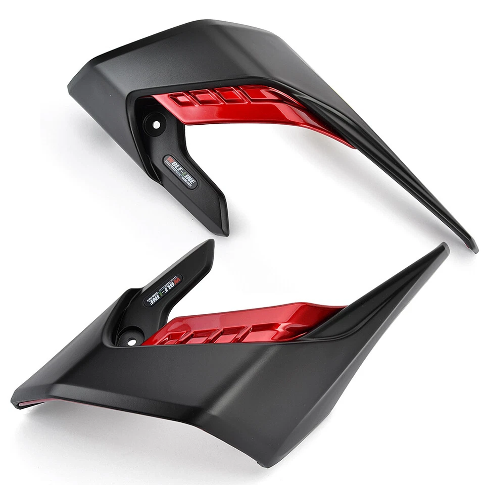 Front Fairing Winglets Side Spoilers Dynamic Wing Kit For Honda CB650R 2019-2023 — 第 3/4 张图片