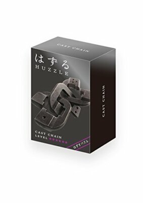 Puzzle Métallique Détachable Hanayama 'Huzzle' Sablier - Niveau 6 (difficile), Neuf Du Japon