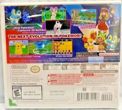 ニンテンドー3DS ポケットモンスター Ｙ 海外版 Amazon.co.jp: Pokemon X (輸入版): ミュージック