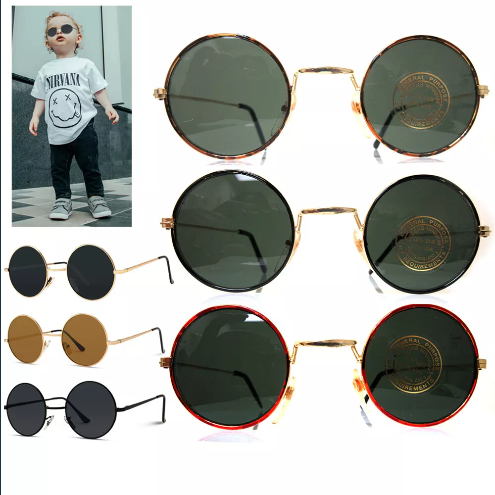 Spitfire Round Sunglasses | Round Horn-Rimmed Sunglass - Teddy Boy – Woodzee