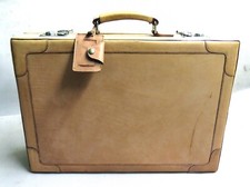 Gr. KOFFER Aktenkoffer RARITÄT Lederkoffer OLDTIMER Cabrio REISEKOFFER Top 2623